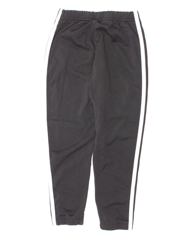 Adidas Drenge Træningsdragt Bukser Joggers 4-5 År Sort Polyester