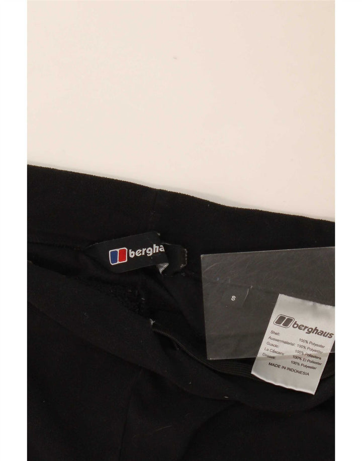 Berghaus Womens Fleece Træningsdragt Bukser UK 8 Small Black Polyester