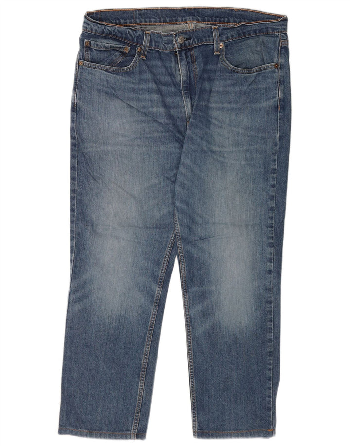 Levi's Herre 511 Cropped Slim Jeans W38 L25 Blå Bomuld