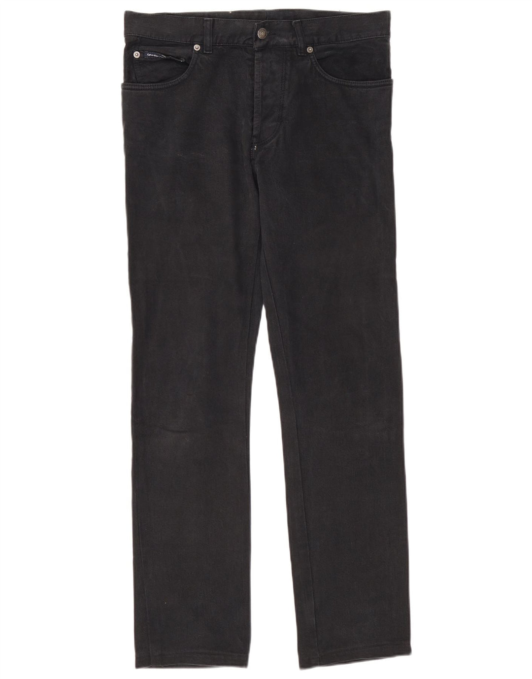 Calvin Klein Straight Jeans til mænd W32 L30 Sort