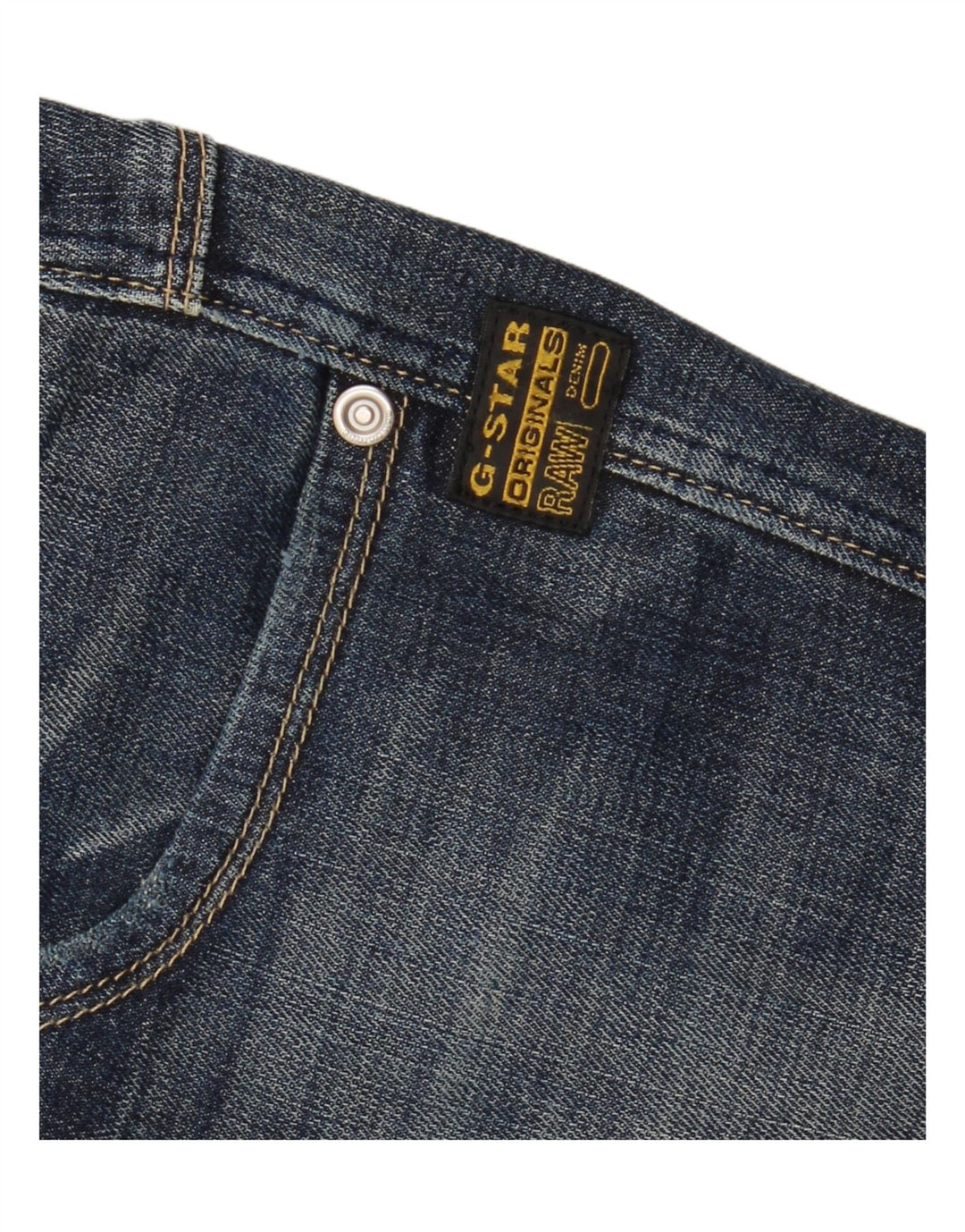 G-STAR Womens Bootcut Jeans W34 L32 Navy Blue Cotton Vintage G-Star and Second-Hand G-Star from Messina Hembry 