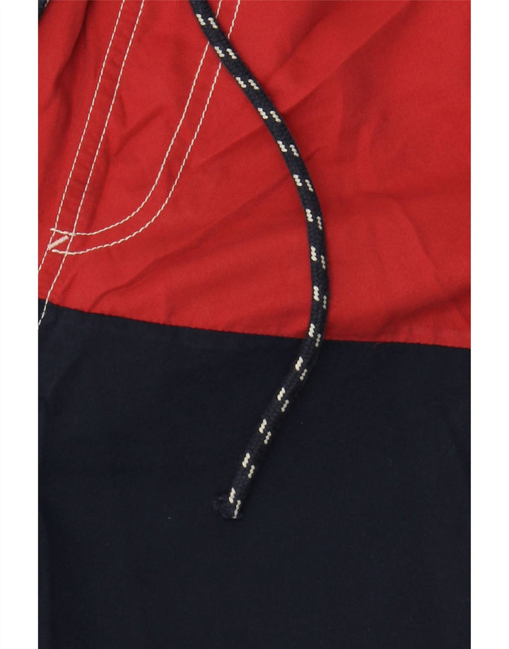 WEIRD FISH Grafiske svømmeshorts til mænd XL Navy Blue Colourblock