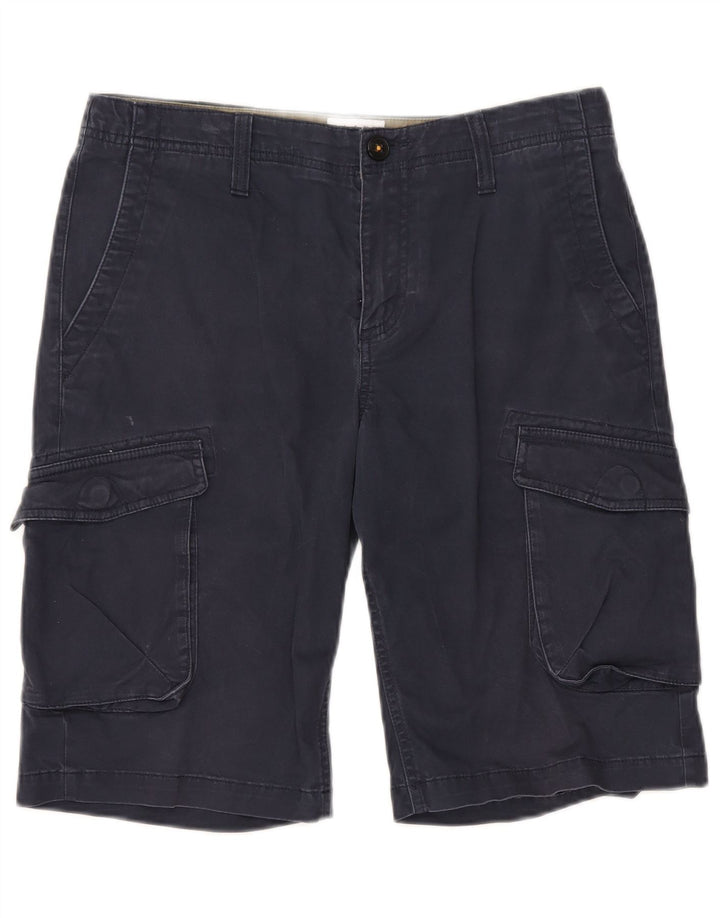 Timberland Herre Cargo Shorts W30 Medium Marineblå Bomuld