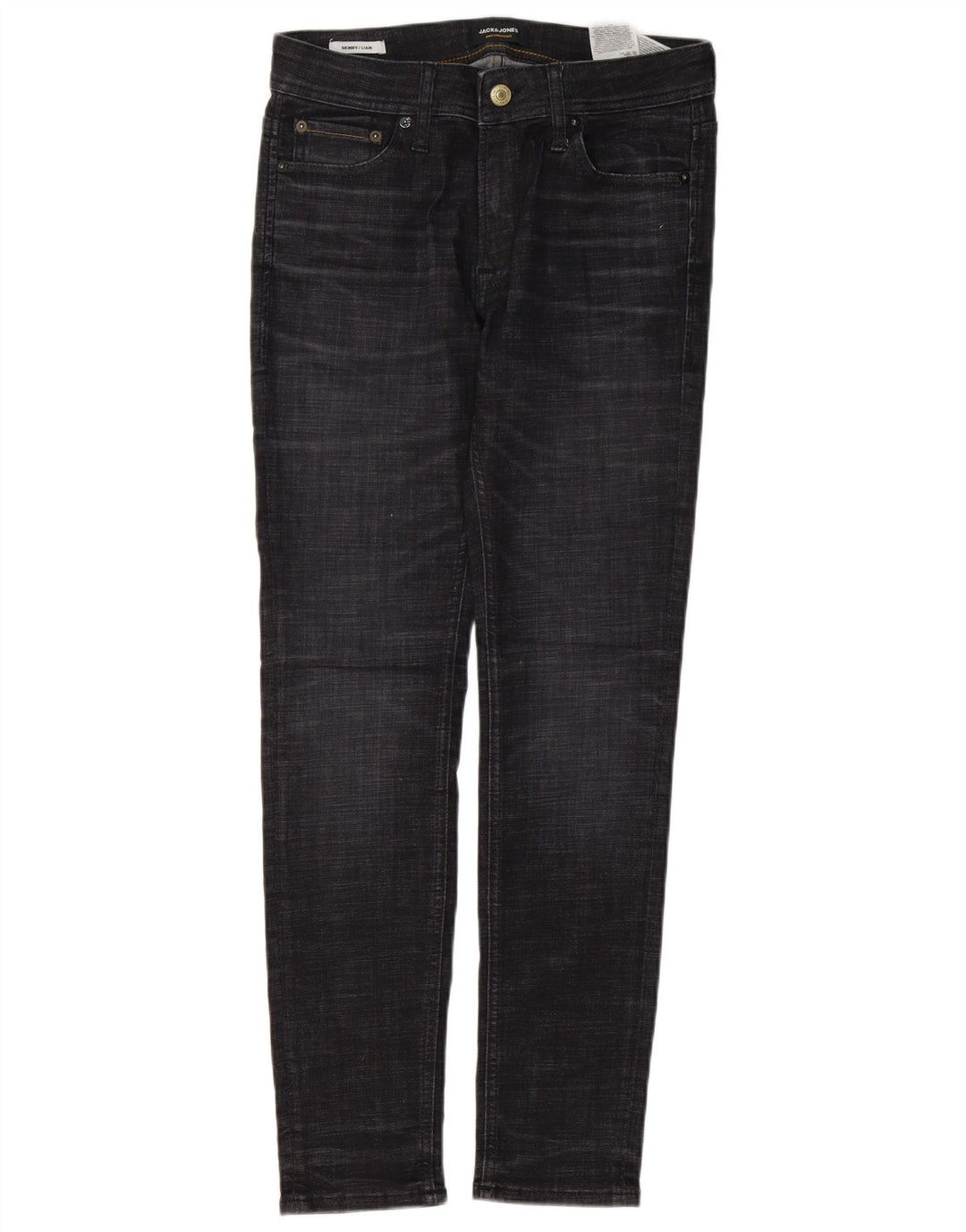Jack & Jones Herre Liam Skinny Jeans W30 L30 Grå Bomuld