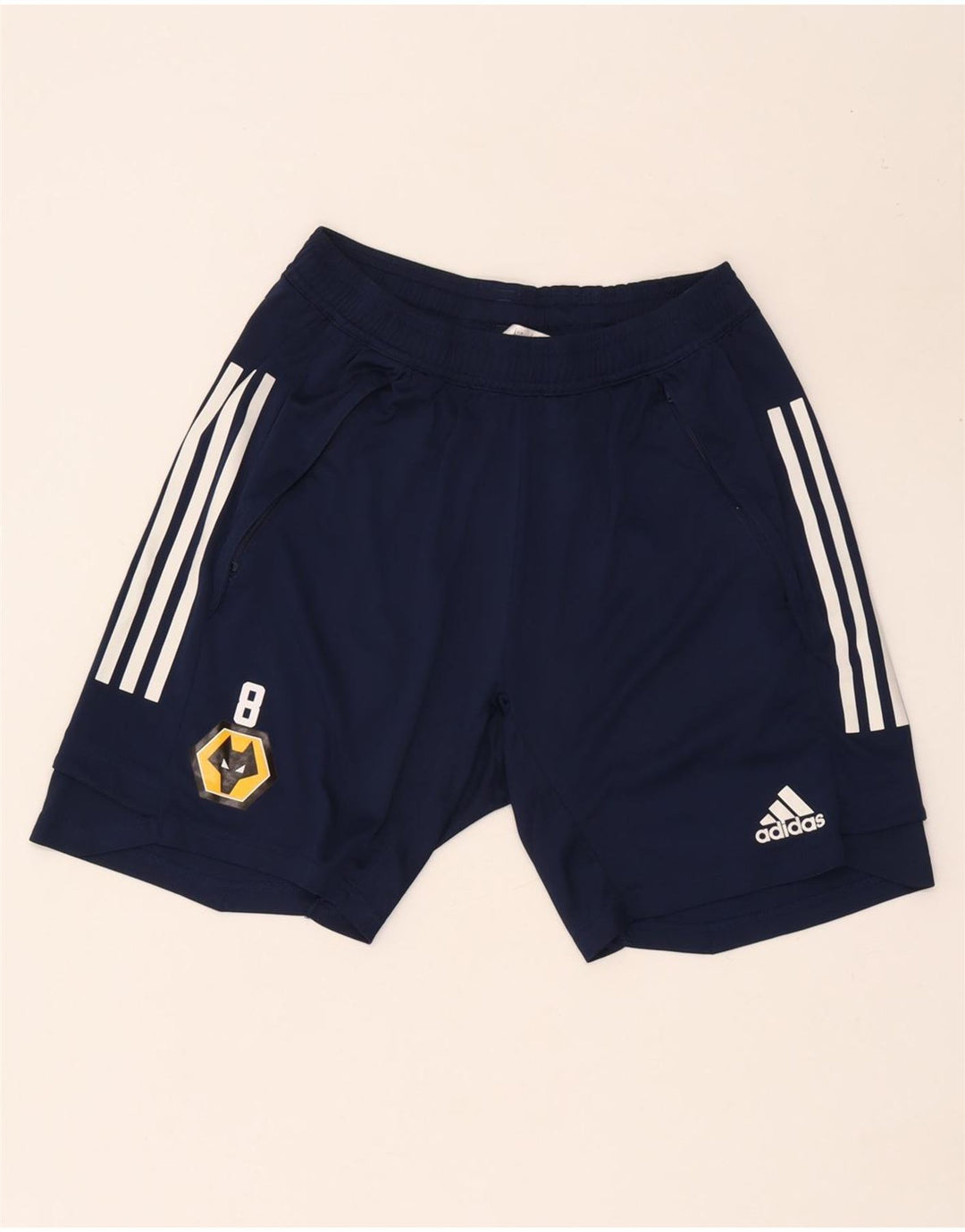 Adidas Herre Wolverhampton Wanderers Sportsshorts Medium Navy Blue Polyester