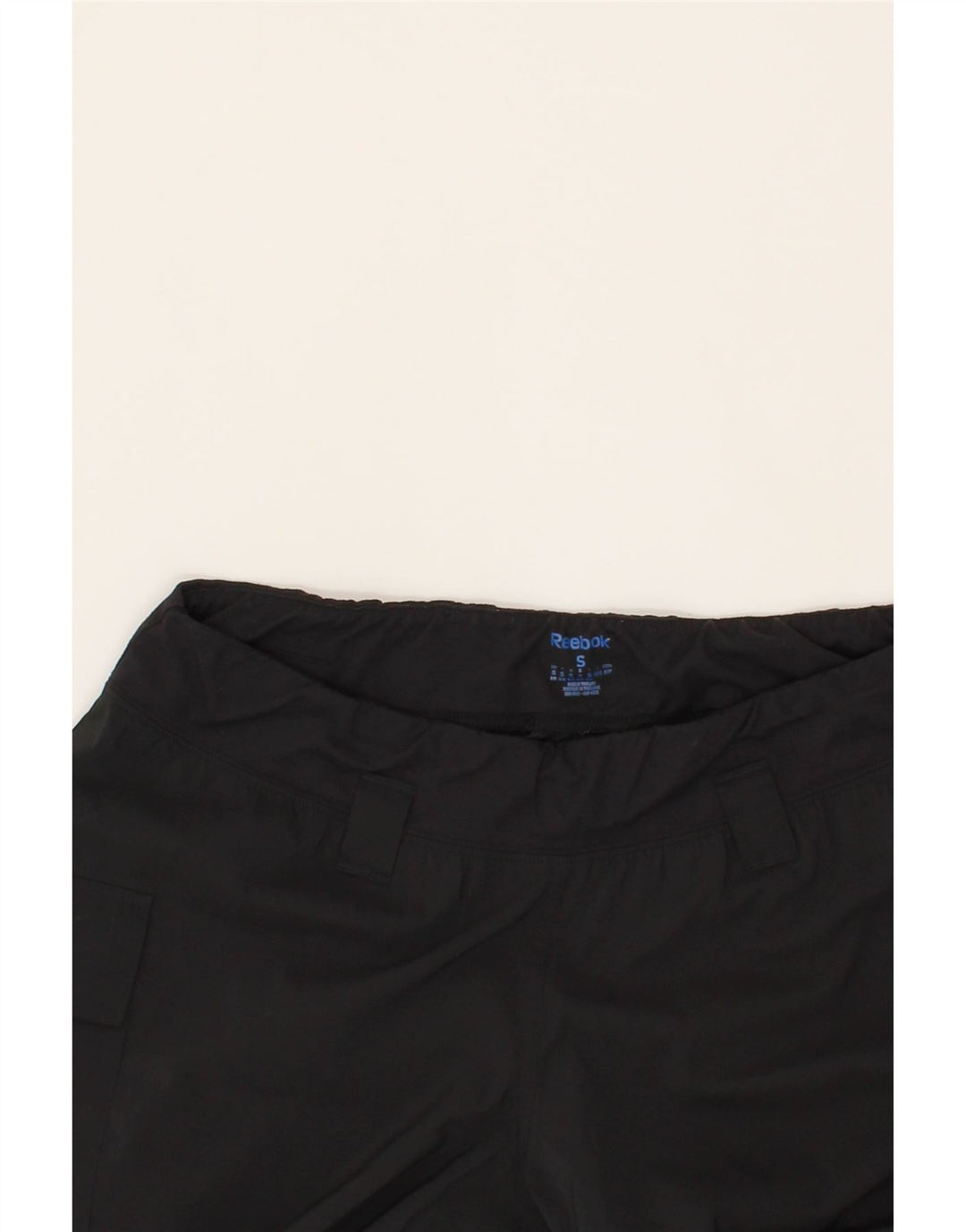 REEBOK Womens Tracksuit Trousers UK 8/10 Small  Black Vintage Reebok and Second-Hand Reebok from Messina Hembry 
