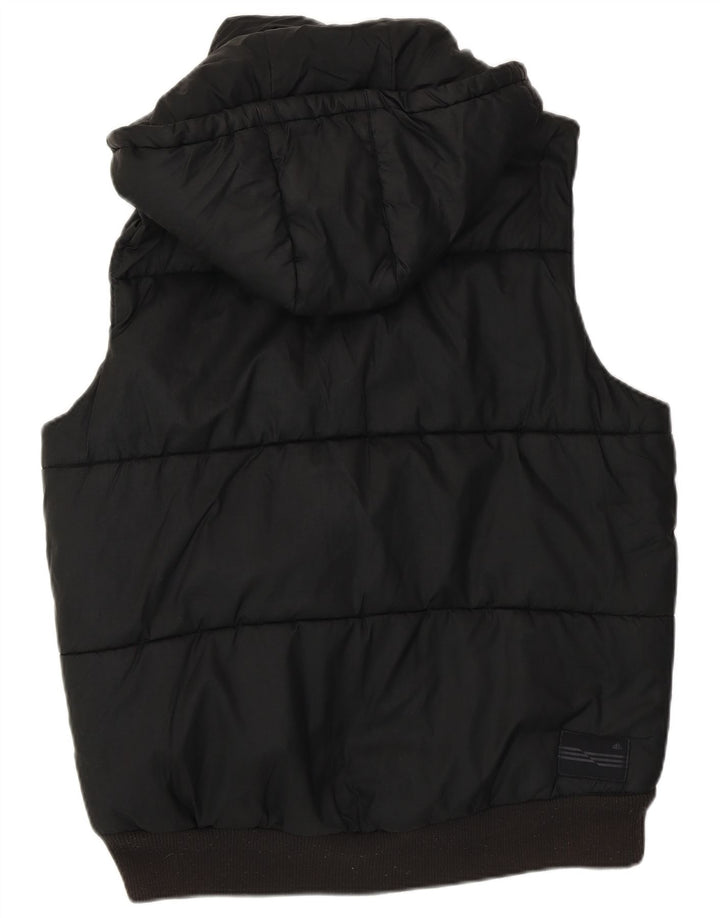 Adidas Herre Polstret Gilet UK 38 Medium Black Polyester