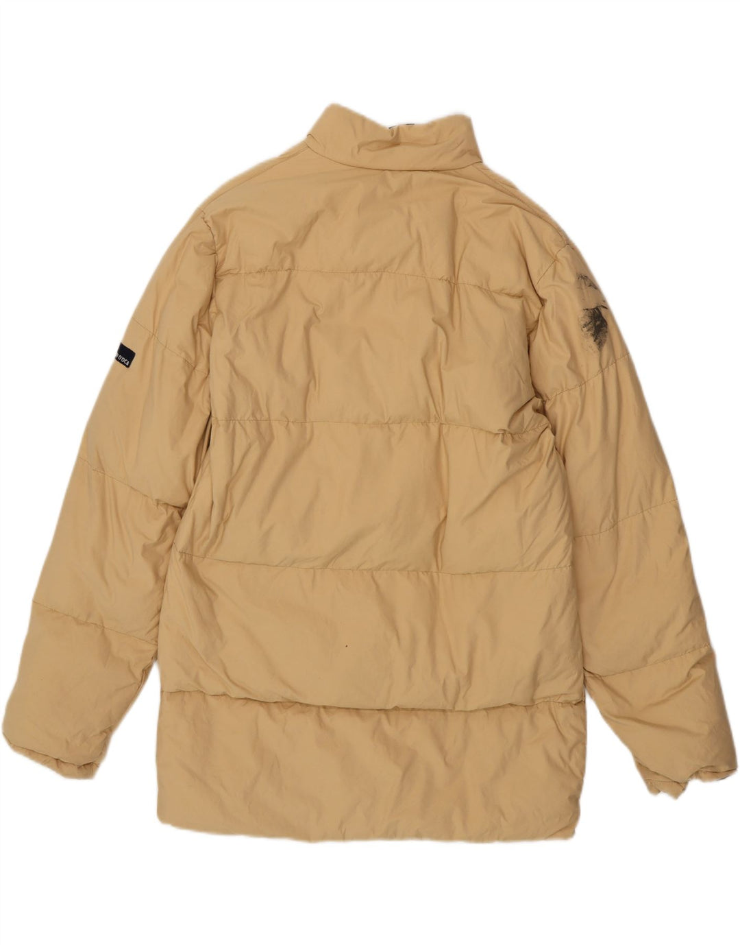 VINTAGE Mens Padded Jacket IT 50 Large Beige
