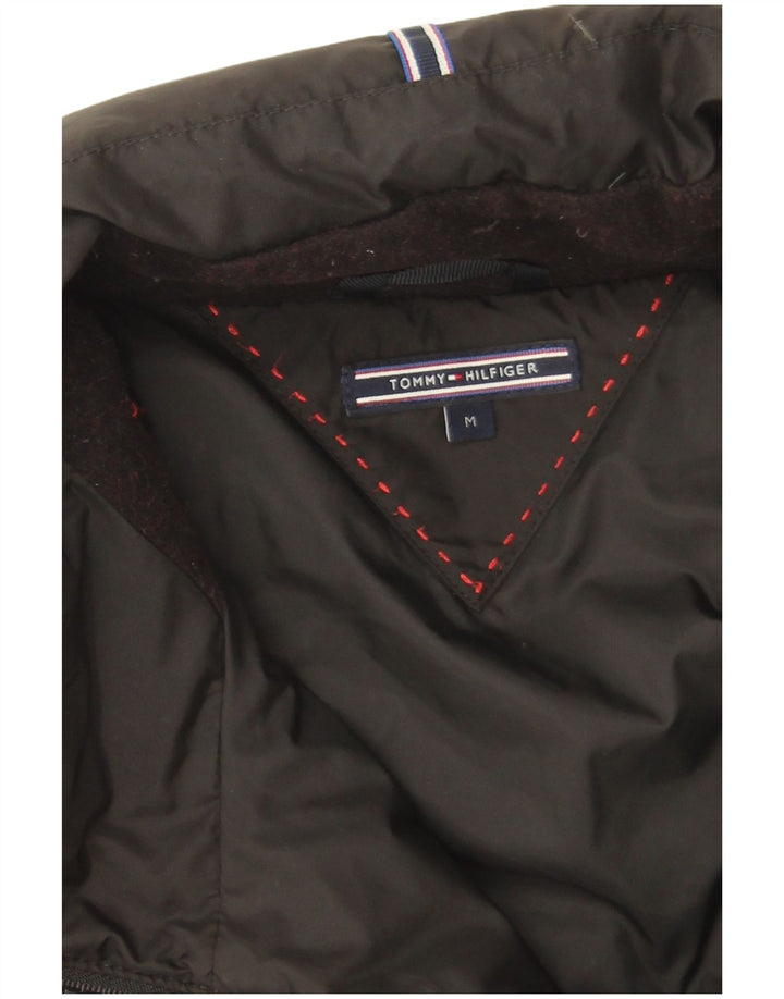 Tommy Hilfiger Dame Polstret Frakke UK 14 Medium Sort Polyester