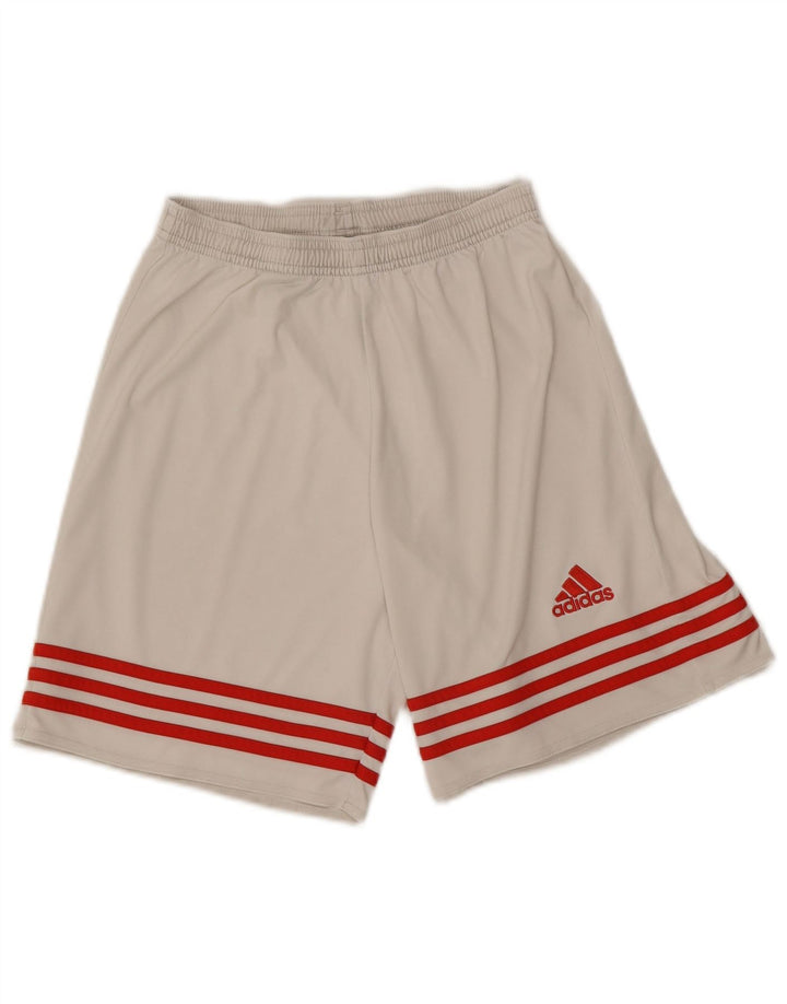 Adidas Herre Climalite Sportshorts Små hvide polyethylen