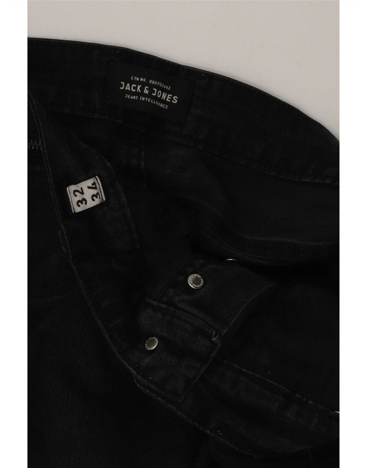 Jack & Jones Slim Jeans til mænd W32 L34 Sort