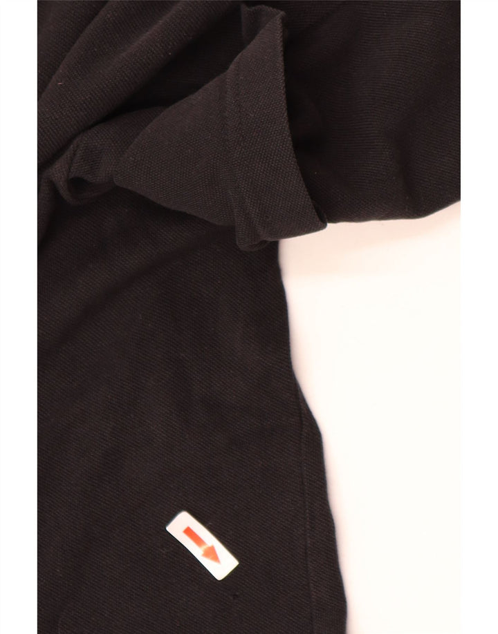 Adidas Polo Shirt til mænd 4XL sort bomuld