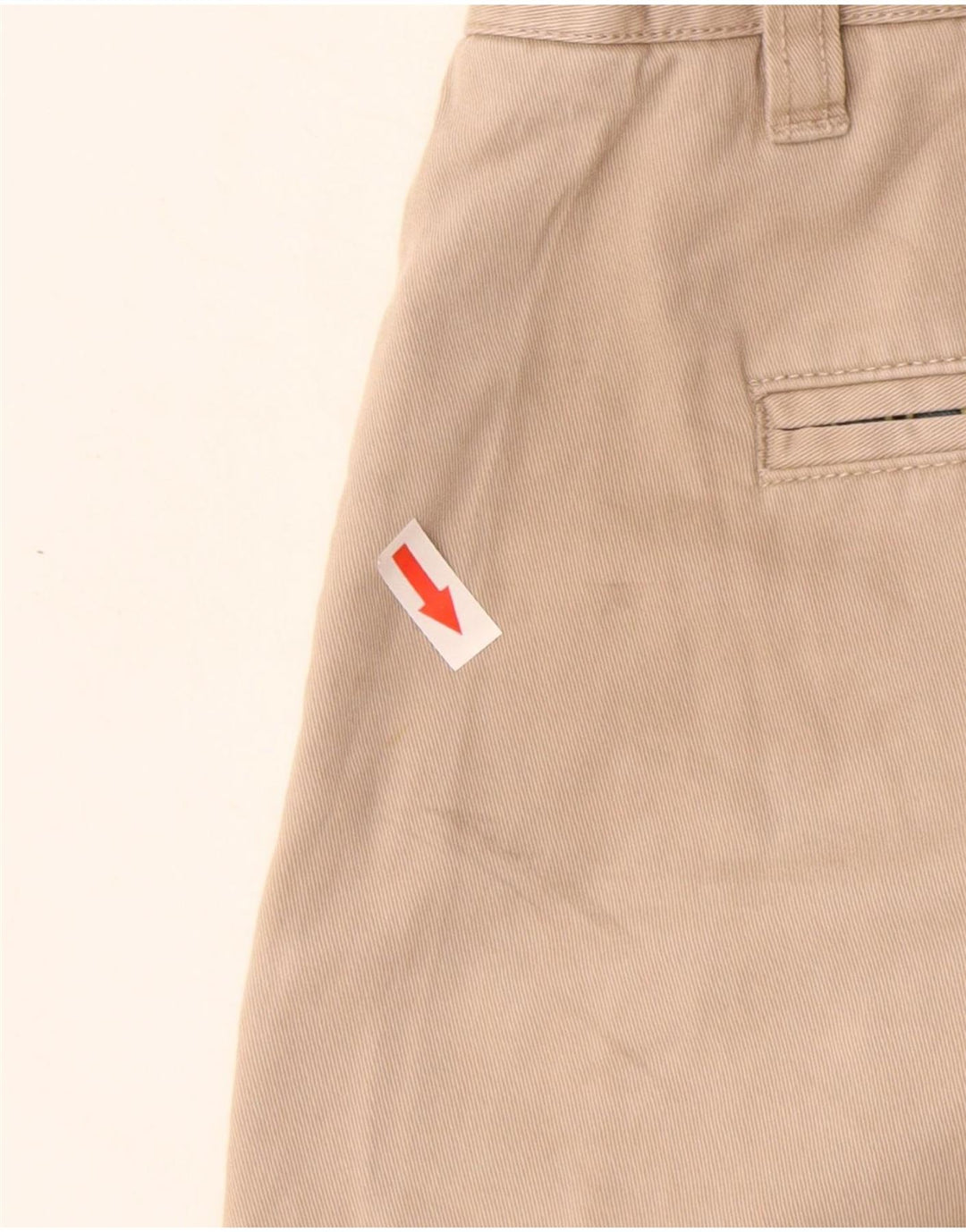 BONOBOS Herre Slim Chino Bukser W38 L32 Beige Bomuld