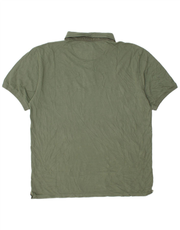 North Sails Herre Polo Shirt 2XL Grøn Bomuld