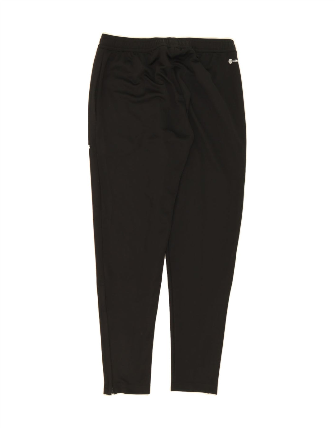 ADIDAS Mens Aeroready Graphic Tracksuit Trousers Medium  Black Polyester Vintage Adidas and Second-Hand Adidas from Messina Hembry 