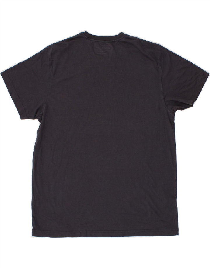 EDDIE BAUER Mens T-Shirt Top Large Navy Blue Cotton Vintage Eddie Bauer and Second-Hand Eddie Bauer from Messina Hembry 