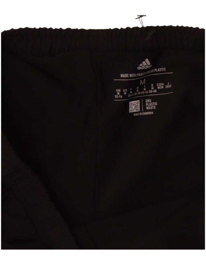 Adidas sportsshorts til kvinder UK 12/14 medium sort polyester