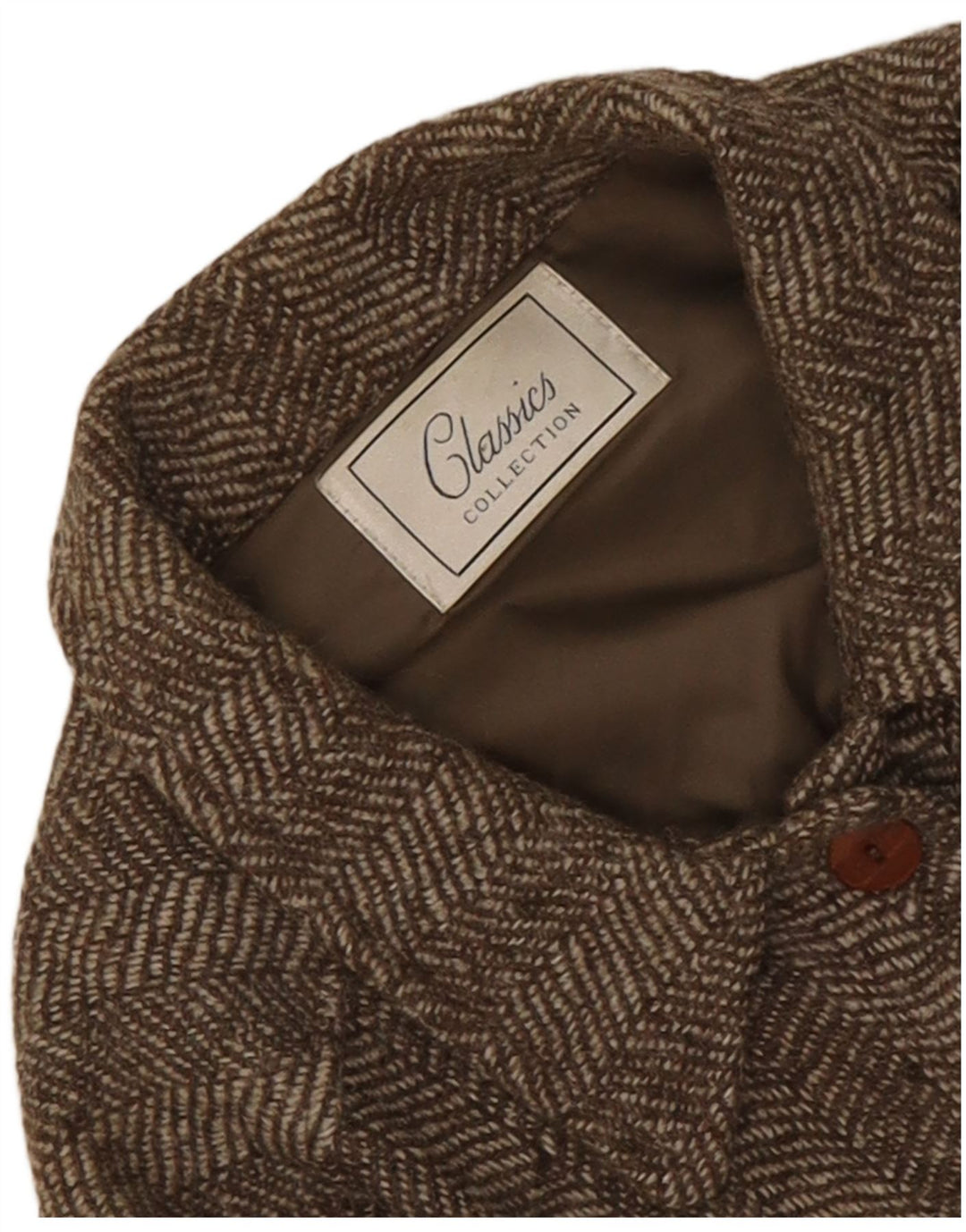 Classics Dame 5 Button Blazer Jacket UK 14 Large Khaki Sildeben