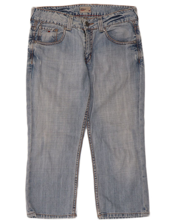 Tommy Hilfiger Dame Capri Jeans W30 L21 Blå Bomuld