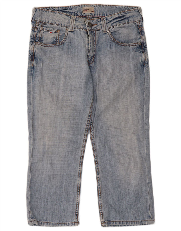 Tommy Hilfiger Dame Capri Jeans W30 L21 Blå Bomuld