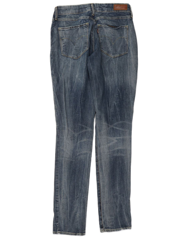 Levi's Womens Bold Curve Super Low Skinny Jeans W29 L34 Blå Bomuld