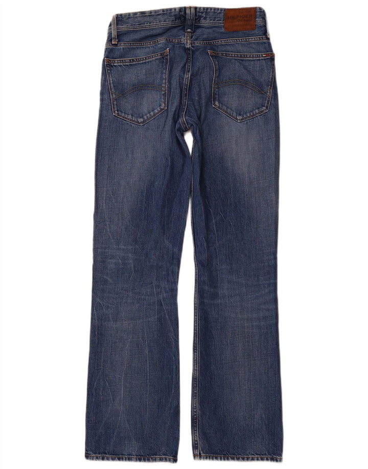 TOMMY HILFIGER Straight jeans til mænd W30 L32 blå bomuld