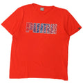Puma Herre Grafisk T-Shirt Top XL Rød Bomuld