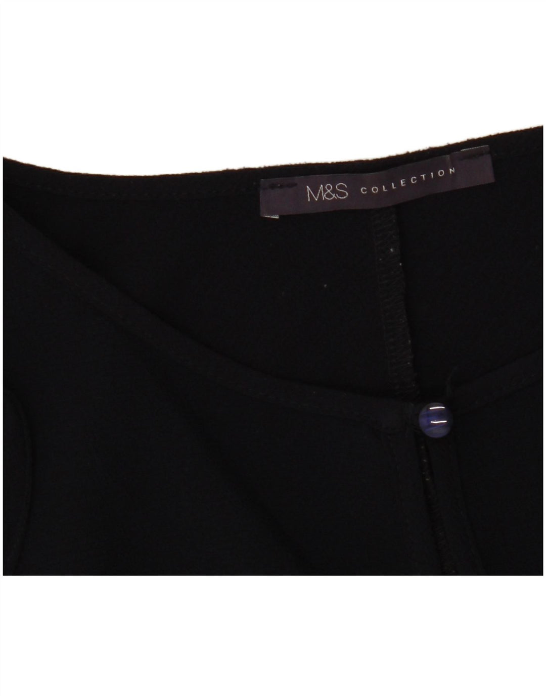 Marks & Spencer Dame A-Line Kjole UK 16 Large Navy Blue