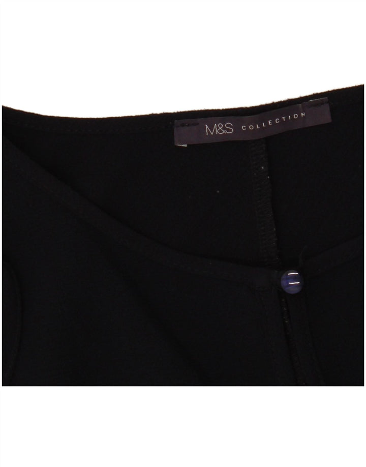 Marks & Spencer Dame A-Line Kjole UK 16 Large Navy Blue