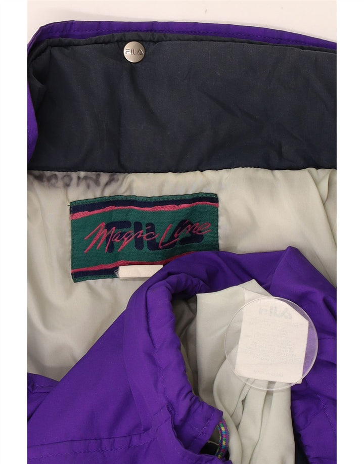 FILA Skijakke til mænd 2XL Lilla Bomuld
