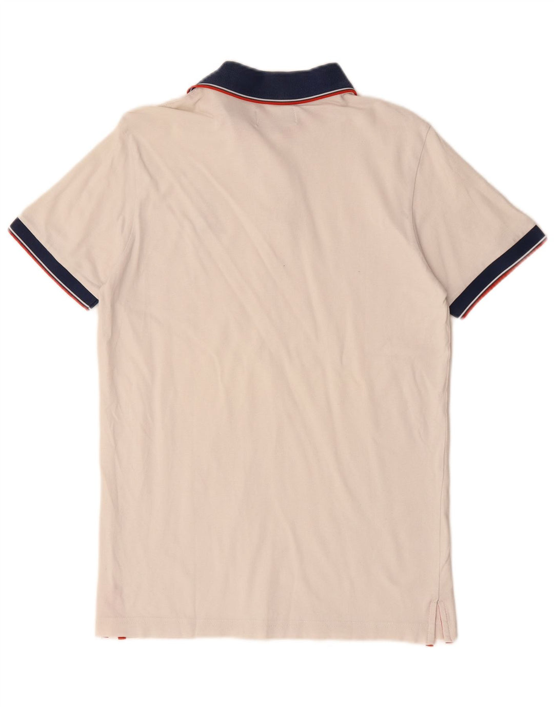 AUSTRALIAN L'ALPINA Poloshirt til mænd IT 52 Stor råhvid bomuld