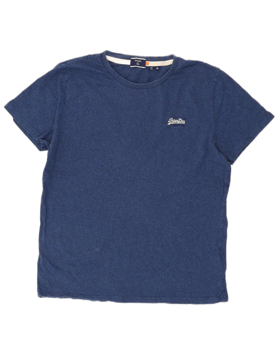 Superdry T-shirt top til mænd XL marineblå bomuld