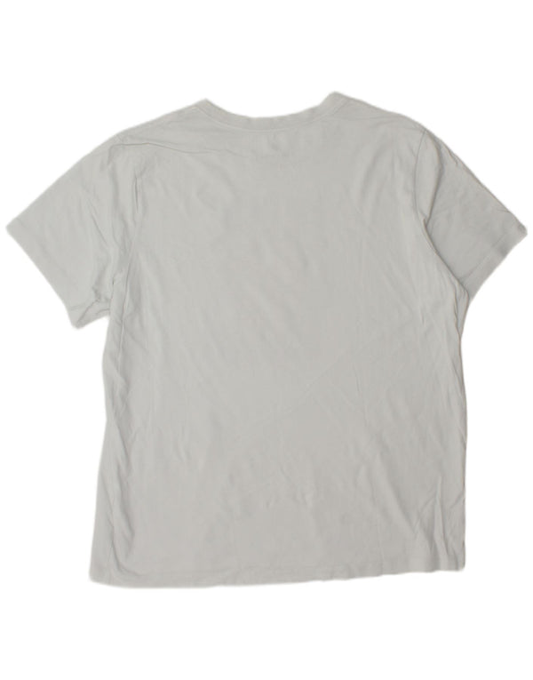 Nike Mens Graphic T-Shirt Top XL White Cotton