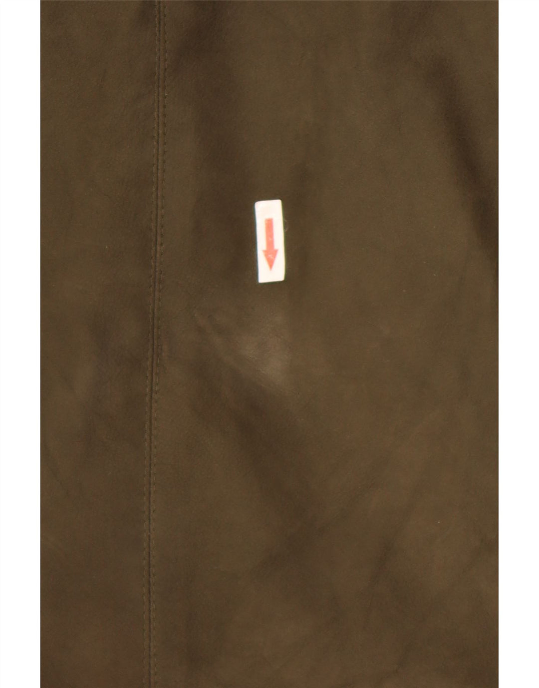 Talenti læderfrakke til kvinder UK 18 XL Khaki læder