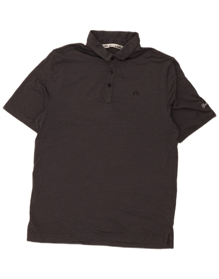 TRAVIS MATHEW Herre poloshirt Medium Sort Bomuld