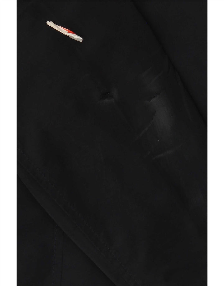 Zara Herre Utility Jacket UK 38 Medium Navy Blue Polyester