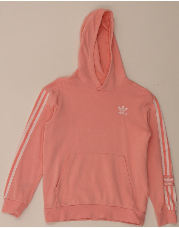 Adidas hættetrøje til piger 12-13 år Pink Bomuld