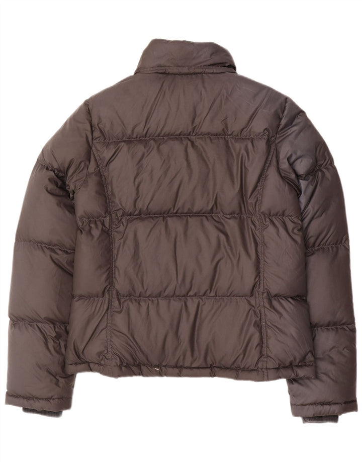 RALPH LAUREN Polstret jakke til kvinder UK 14 Stor sort polyester