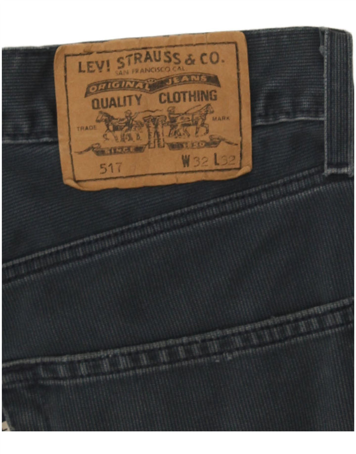 Levi's Herre 517 Straight Casual Bukser W32 L32 Blå