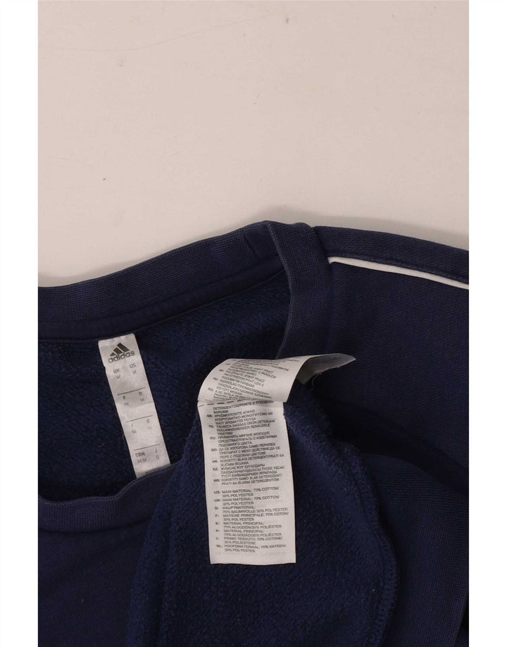Adidas sweatshirt til mænd Medium marineblå bomuld