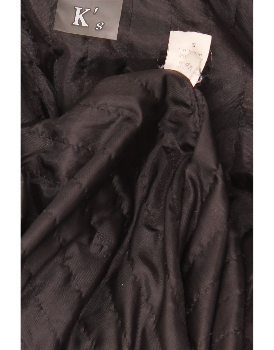 K'S Dame Læderjakke IT 48 XL Sort