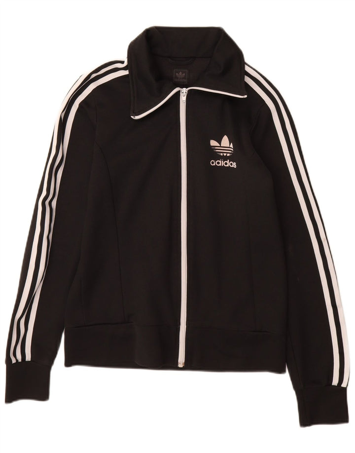 Adidas træningsdragt topjakke til kvinder EU 34 XS Sort bomuld