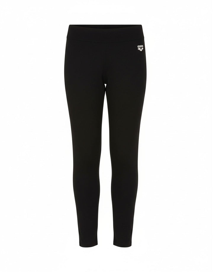 Arena Dame Leggings UK 12 Medium Sort Bomuld
