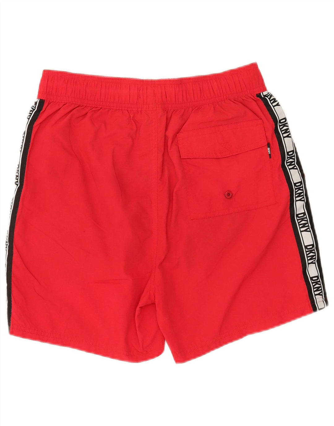 Dkny Herre Grafiske Badeshorts Lille Rød Polyamid