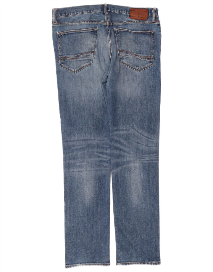 Tommy Hilfiger Straight Jeans til mænd W34 L32 Blå