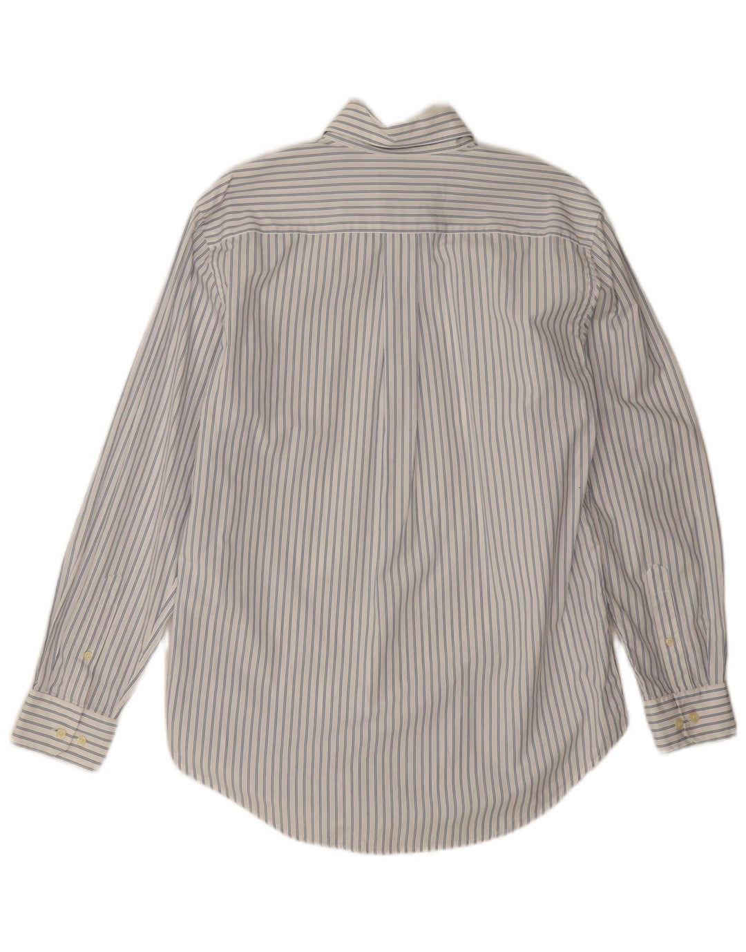 Best Company Herre Classic Fit Shirt Medium White Pinstripe
