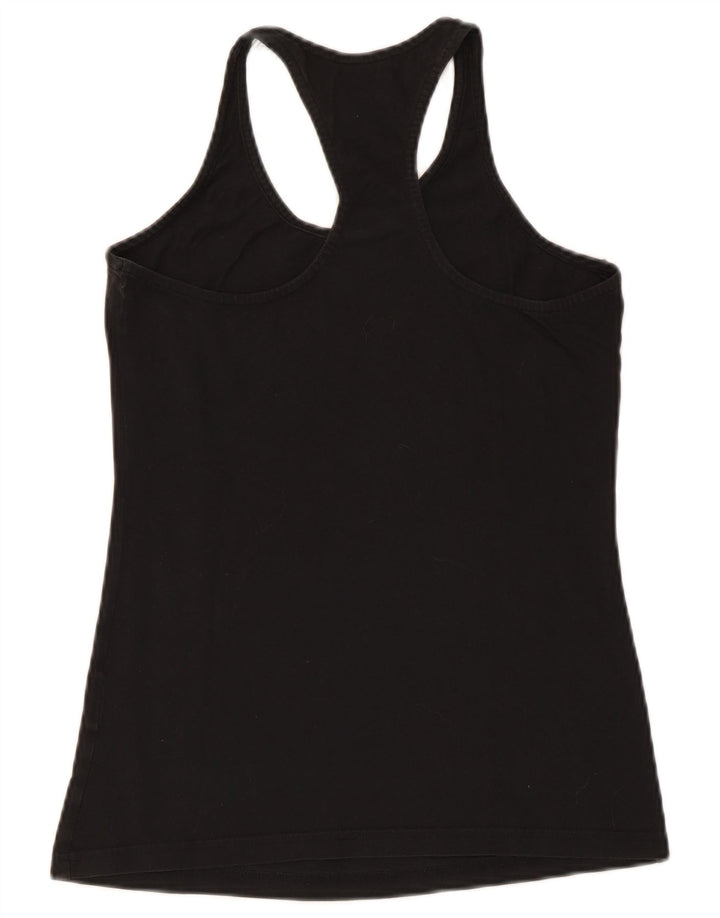 Adidas Dame Grafisk Vest Top UK 8/10 Small Black