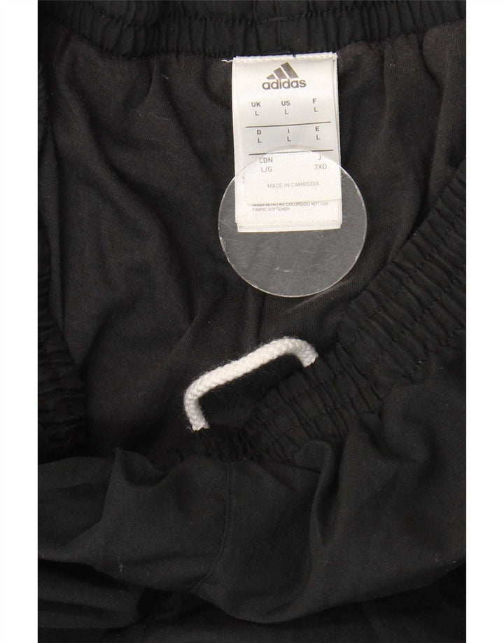 Adidas Træningsdragt til mænd Joggers Large Sort Polyester