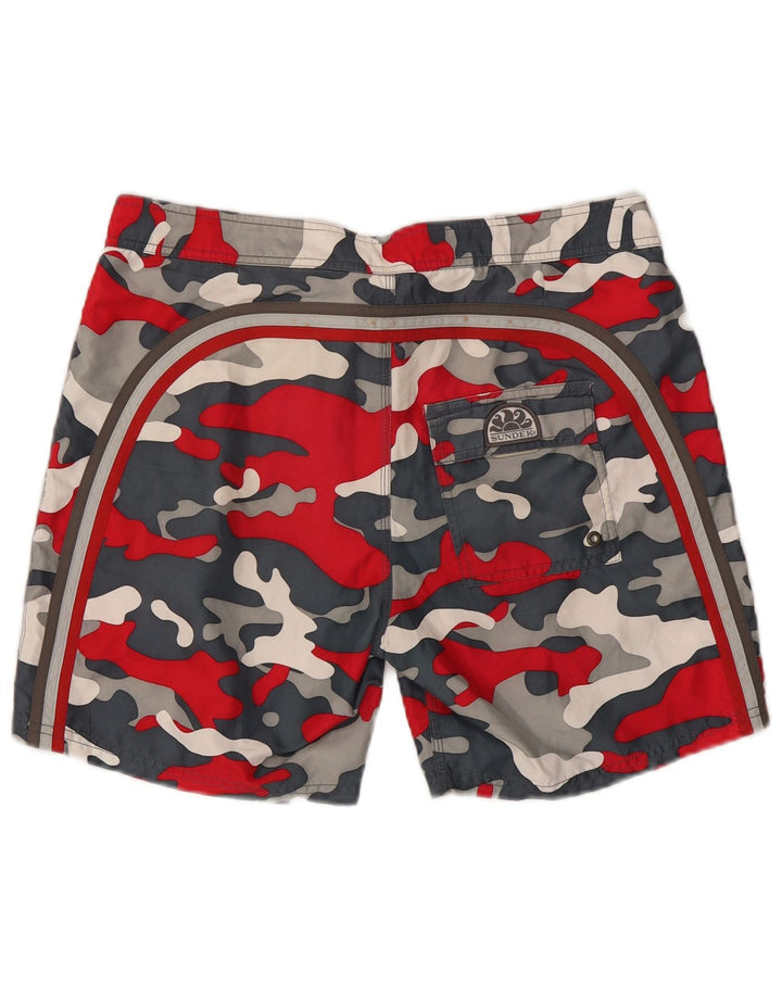 SUNDEK Badeshorts til mænd Stor Flerfarvet Camouflage Polyester