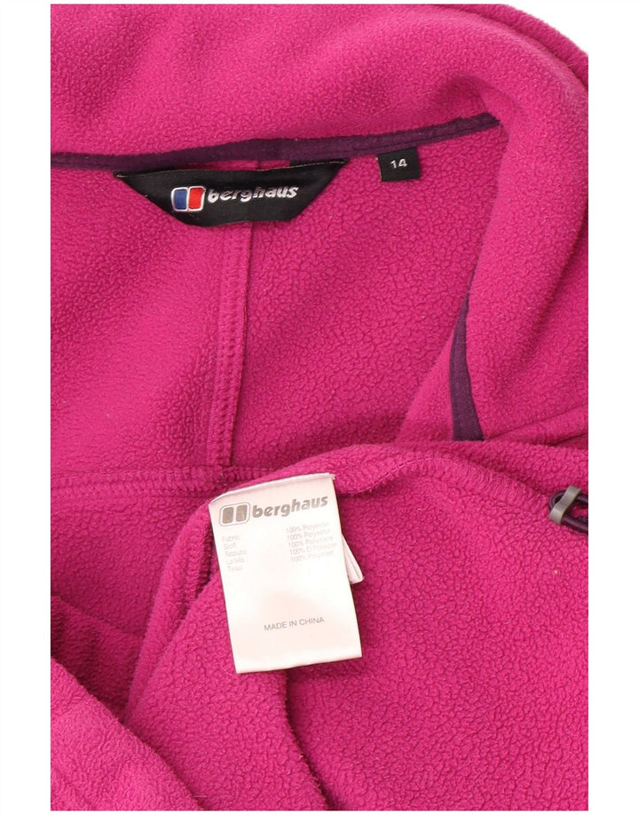Berghaus Fleecejakke til kvinder UK 14 Large Pink Polyester